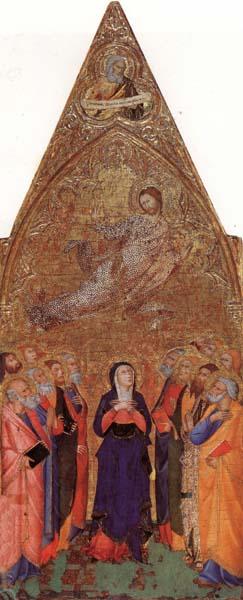Andrea Vanni Ascension of Christ Sweden oil painting art